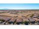 Aerial view of community with new homes and open space at 20403 W Calle Encorvada --, Buckeye, AZ 85396