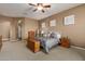 Bright and airy bedroom with a king-size bed and lots of natural light at 11270 E Quarry Trl, Scottsdale, AZ 85262