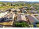 Aerial view showing the house's location within a residential neighborhood at 2922 W Amber Sun Dr, Phoenix, AZ 85085