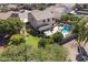 House with pool and putting green in backyard at 28614 N Sunset Dr, San Tan Valley, AZ 85143
