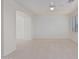 Spacious bedroom with neutral decor and large windows at 28614 N Sunset Dr, San Tan Valley, AZ 85143