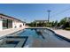Inviting pool and spa with ample patio space at 2301 E Osborn Rd, Phoenix, AZ 85016