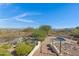 Landscaped backyard with a pool and spa at 16619 E Sullivan Dr, Fountain Hills, AZ 85268