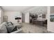 Open concept living room and kitchen area at 9333 E University Dr # 45, Mesa, AZ 85207