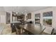 Eat-in kitchen with island and view into living room at 9333 E University Dr # 45, Mesa, AZ 85207