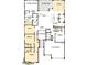 Floor plan showcasing a spacious layout with 4 bedrooms and a 3-car garage at 1021 W Ridge Rd, Apache Junction, AZ 85120
