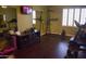 Home gym with treadmills, elliptical, and weight equipment at 2716 W Adventure Dr, Anthem, AZ 85086