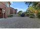 Landscaped backyard with gravel and desert plants at 964 W Saguaro Ln, San Tan Valley, AZ 85143
