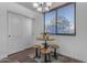 Bright breakfast nook with a small table and chairs at 964 W Saguaro Ln, San Tan Valley, AZ 85143
