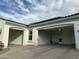 Two-car garage with paver driveway and upgraded garage door at 20594 W Pasadena Ave, Buckeye, AZ 85396
