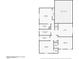 Two-story floor plan with a loft, 3 bedrooms, and 3 bathrooms at 19834 W Rancho Dr, Litchfield Park, AZ 85340