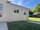 Exterior view of a storage shed with grassy area at 1458 E Black Diamond Dr, Gilbert, AZ 85296