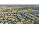 Bird's-eye view of homes and a golf course at 20594 W Pasadena Ave, Buckeye, AZ 85396