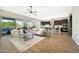 Open concept living area with kitchen and dining views at 20594 W Pasadena Ave, Buckeye, AZ 85396