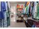 Bright walk-in closet with shelving and hanging space at 4526 E Vista Bonita Dr, Phoenix, AZ 85050