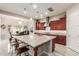 Modern kitchen with granite countertops and stainless steel appliances at 4526 E Vista Bonita Dr, Phoenix, AZ 85050