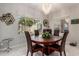 Charming dining room with a round table and stylish chairs at 4526 E Vista Bonita Dr, Phoenix, AZ 85050