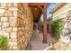 Stone paved walkway leading to backyard at 4526 E Vista Bonita Dr, Phoenix, AZ 85050