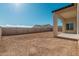 Spacious backyard with covered patio and block wall at 13637 W Hackamore Dr, Peoria, AZ 85383