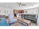 Open concept living room with kitchen and seating area visible at 36106 N Desert Tea Dr, San Tan Valley, AZ 85140