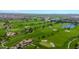 Expansive golf course with water features and lush landscaping at 36106 N Desert Tea Dr, San Tan Valley, AZ 85140