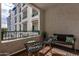 Relaxing balcony with patio furniture and views at 2511 W Queen Creek Rd # 205, Chandler, AZ 85248