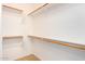 Large closet with double hanging rods and shelving at 4548 E Carob Dr, Gilbert, AZ 85298