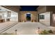 Modern courtyard with views into the kitchen and living areas at 9989 E Aleka Way # 337, Scottsdale, AZ 85262