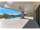 Luxury pool and patio with a stunning view at 9989 E Aleka Way # 337, Scottsdale, AZ 85262