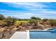 Scenic pool area overlooking a golf course and mountains at 9989 E Aleka Way # 337, Scottsdale, AZ 85262