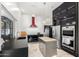 Modern kitchen with stainless steel appliances and granite countertops at 8643 E San Jacinto Dr, Scottsdale, AZ 85258