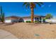 Front view of a single story home with a two car garage at 12910 W Rampart Dr, Sun City West, AZ 85375