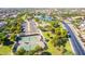 Aerial view of community tennis courts at 43542 W Caven Dr, Maricopa, AZ 85138