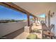 Balcony with mountain views and comfortable seating at 3333 N 87Th St, Mesa, AZ 85207