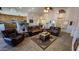 Open floor plan with living room, kitchen, and dining areas at 2926 W Tanya Trl, Phoenix, AZ 85086