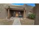 Charming front porch with wooden beams and seating area at 2926 W Tanya Trl, Phoenix, AZ 85086