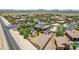 Aerial view of house, pool, and surrounding neighborhood at 11305 S 195Th Dr, Buckeye, AZ 85326