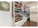 Well-organized closet with ample shelving and hanging space at 11305 S 195Th Dr, Buckeye, AZ 85326