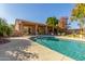 Relax by the refreshing pool, surrounded by a spacious patio at 491 W Courtney Ln, Tempe, AZ 85284