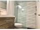 Modern bathroom with updated vanity and walk-in shower at 7625 E Camelback Rd # B108, Scottsdale, AZ 85251