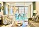 Bright living room with access to a private patio at 7625 E Camelback Rd # B108, Scottsdale, AZ 85251