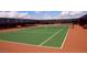 Well-maintained tennis court at 17917 W Amberwood Dr, Goodyear, AZ 85338