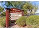 Tuscany Country Club sign, showing amenities like model homes, sports, and a clubhouse at 3582 N 160Th Ave, Goodyear, AZ 85395