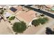 Home with solar panels and casita, next to a walking path at 3582 N 160Th Ave, Goodyear, AZ 85395