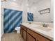 Clean bathroom with double vanity and shower/tub combo at 9420 W Sands Dr, Peoria, AZ 85383