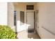Front entry with a security door and a small porch at 1018 W Juniper Ave, Gilbert, AZ 85233