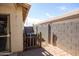 Side yard with a small gate and pathway at 1018 W Juniper Ave, Gilbert, AZ 85233