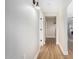 Bright hallway with light walls and hardwood floors at 1921 E Yale St, Phoenix, AZ 85006