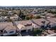 Aerial view showing house location and city skyline at 1819 E Palmaire Ave, Phoenix, AZ 85020