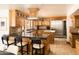 Modern kitchen with stainless steel appliances and granite countertops at 4636 E Moonlight Way, Paradise Valley, AZ 85253